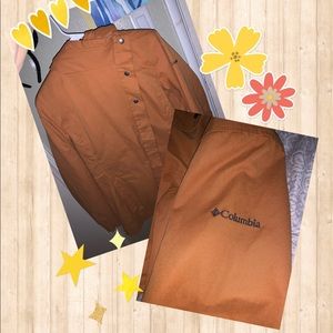 Orange Columbia Jacket